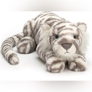Jellycat Sacha  the Snow Tiger / NWT / SOLD OUT / 100% Aunthentic / RETIRED